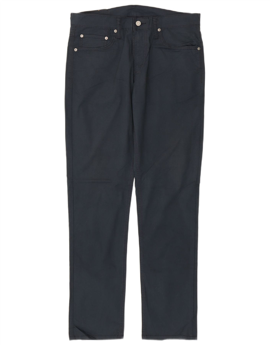 Levi's Herre 511 Slim Jeans W32 L32 Marineblå Bomuld