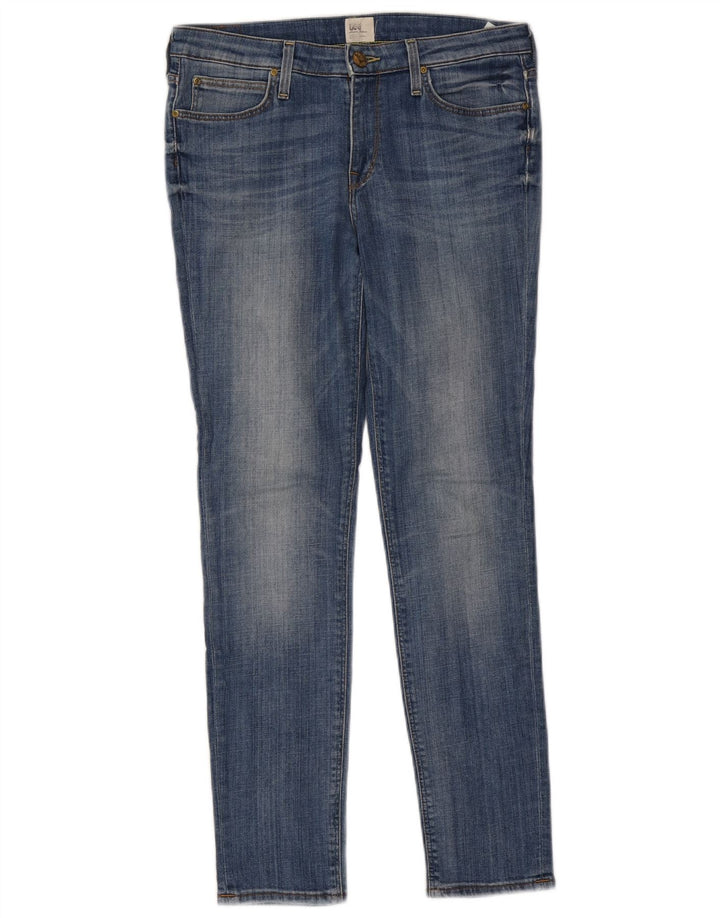LEE Dame Scarlett Slim Jeans W30 L28 Blå Bomuld