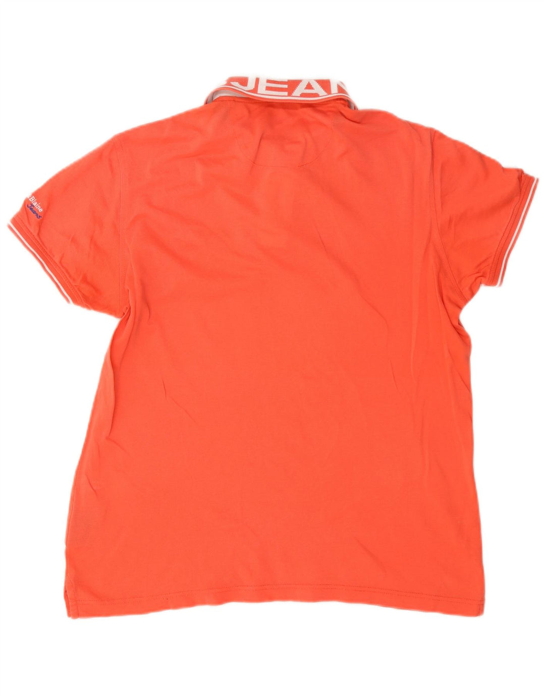 Harmont & Blaine Herre grafisk poloshirt Medium Orange Bomuld