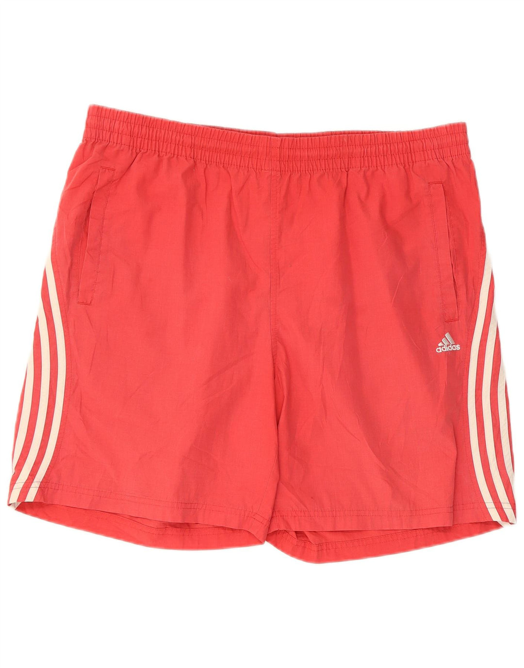ADIDAS Sportshorts til mænd, store røde polyester