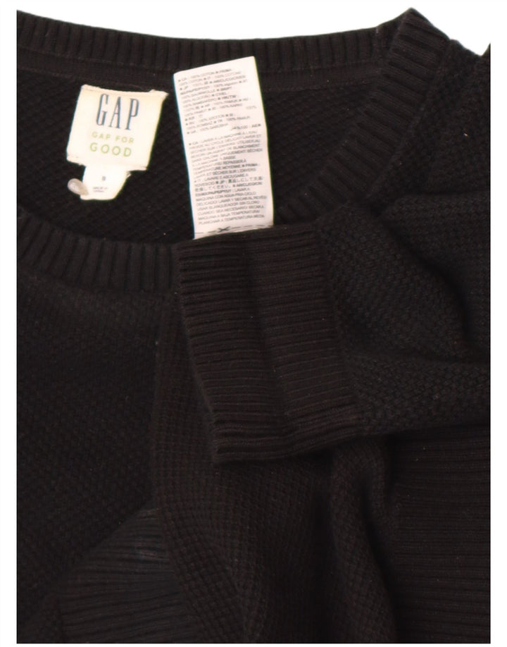 Gap herre rund hals sweater lille sort bomuld