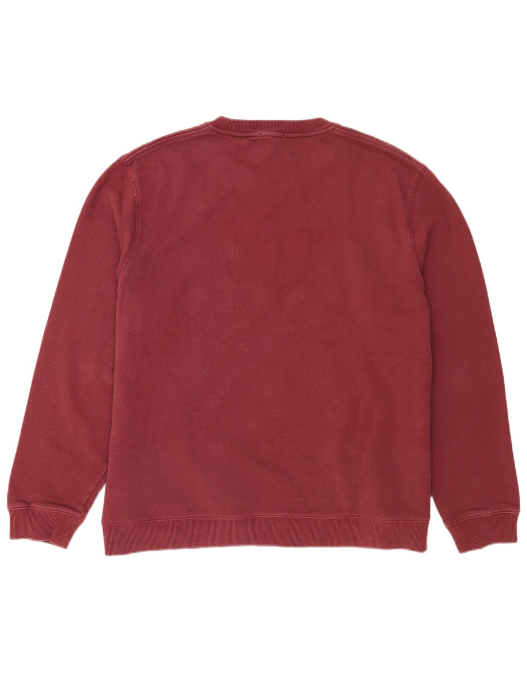 Ted Baker Herre Grafisk Sweatshirt Jumper Størrelse 5 XL Bourgogne bomuld