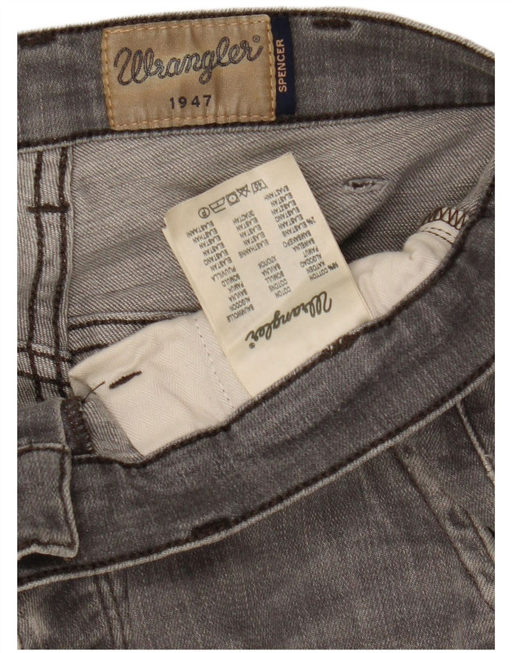 Wrangler Herre Spencer Slim Jeans W30 L34 Grå Bomuld