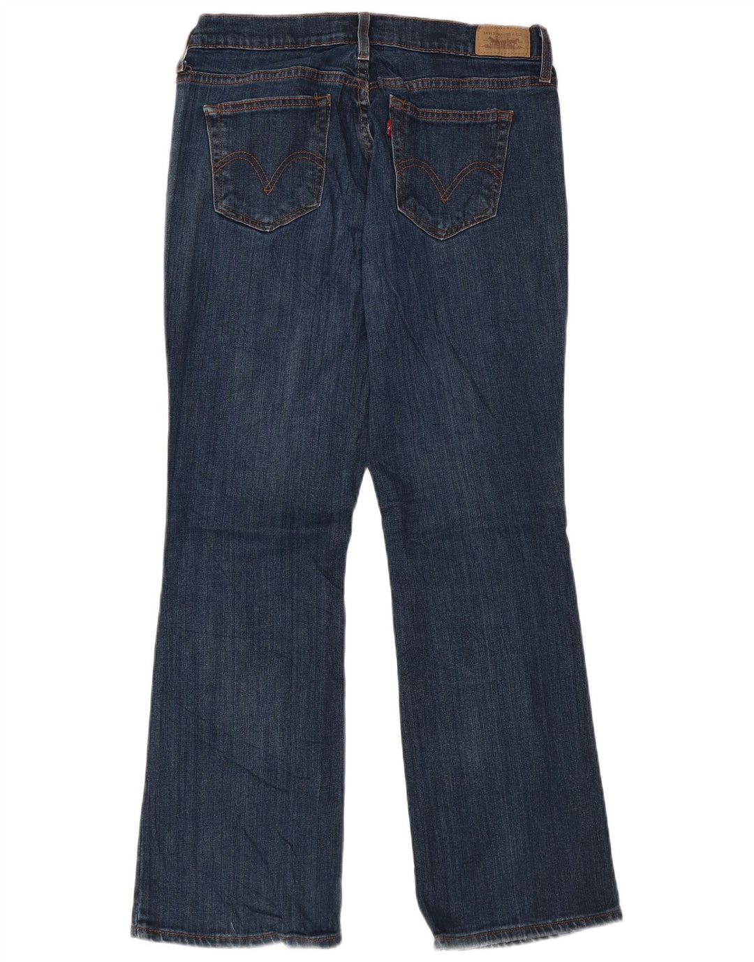 Levi's Dame 515 Bootcut Jeans US 10 Large W32 L30 Blå Bomuld