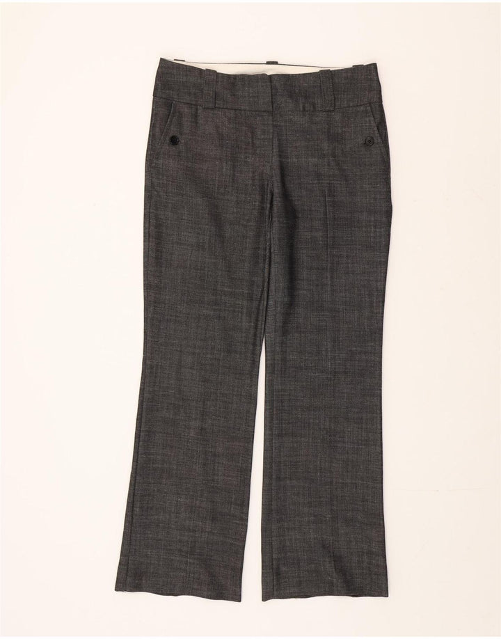 Monsoon Dame Bootcut Casual Bukser UK 10 Small W32 L30 Grå Polyester