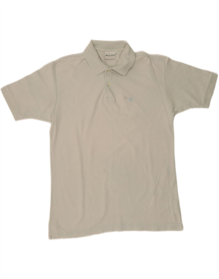 DIADORA Mens Polo Shirt IT 46 Small Green Cotton Vintage Diadora and Second-Hand Diadora from Messina Hembry 