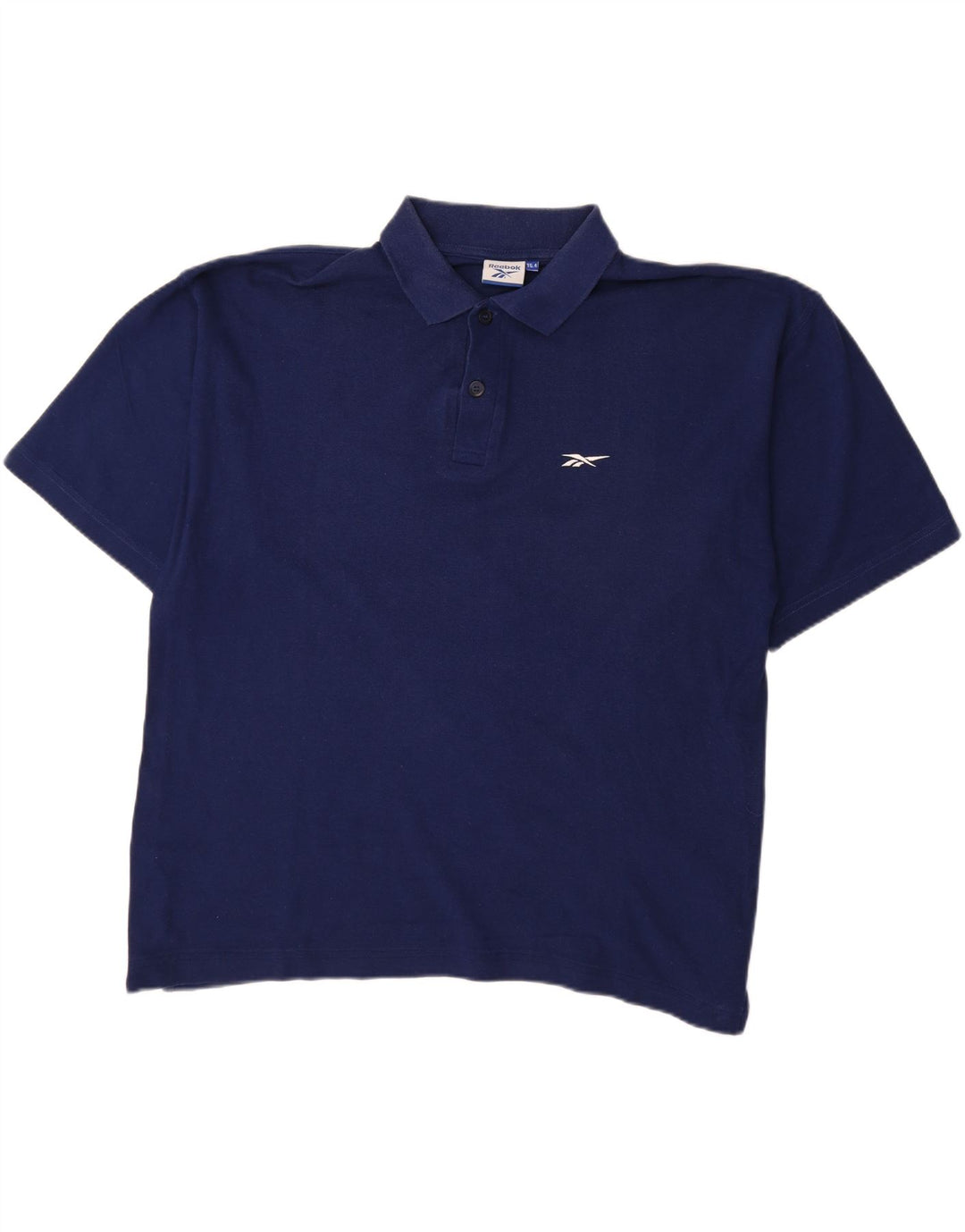 REEBOK Polo Shirt til mænd XL Marineblå Bomuld