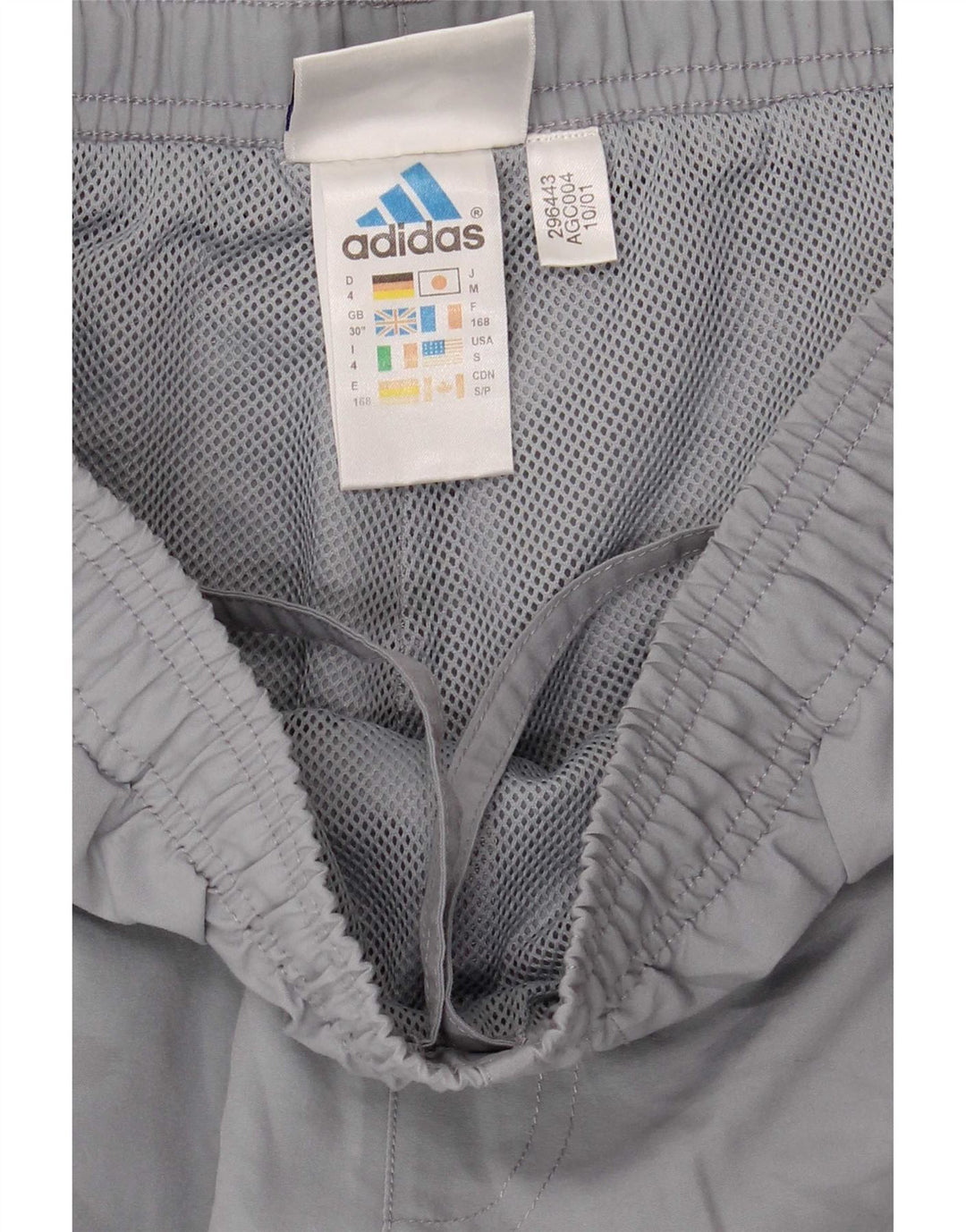 Adidas Træningsdragtsbukser til mænd mellemgrå polyester