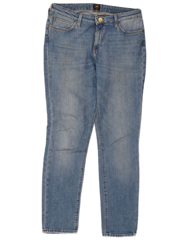 Lee Dame Elly Slim Straight Jeans W31 L29 Blå Bomuld