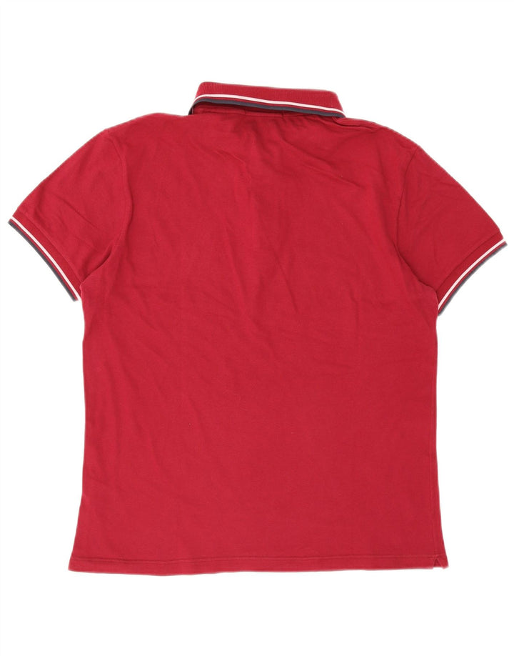 Fred Perry Herre poloshirt Medium Bourgogne stribet bomuld