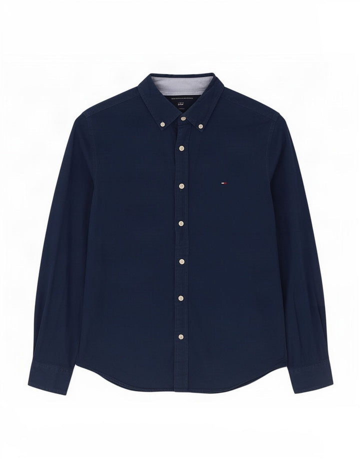 Tommy Hilfiger Herreskjorte lille marineblå bomuld