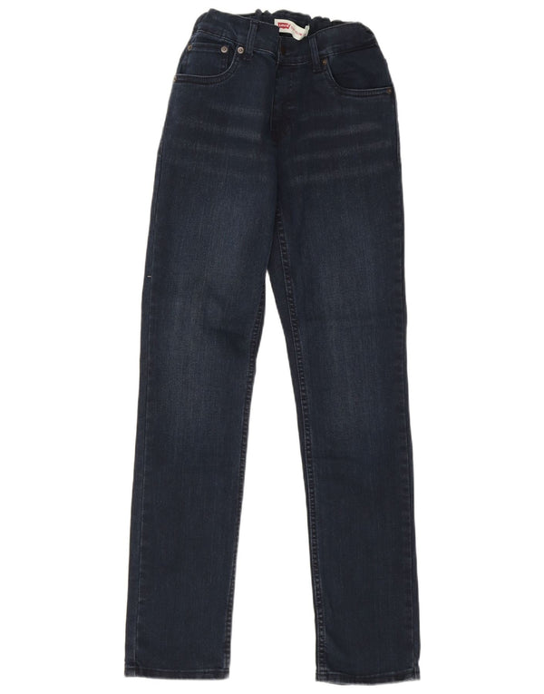 Levi's Girls 512 Slim Tapered Jeans 13-14 år W26 L29 Marineblå Bomuld