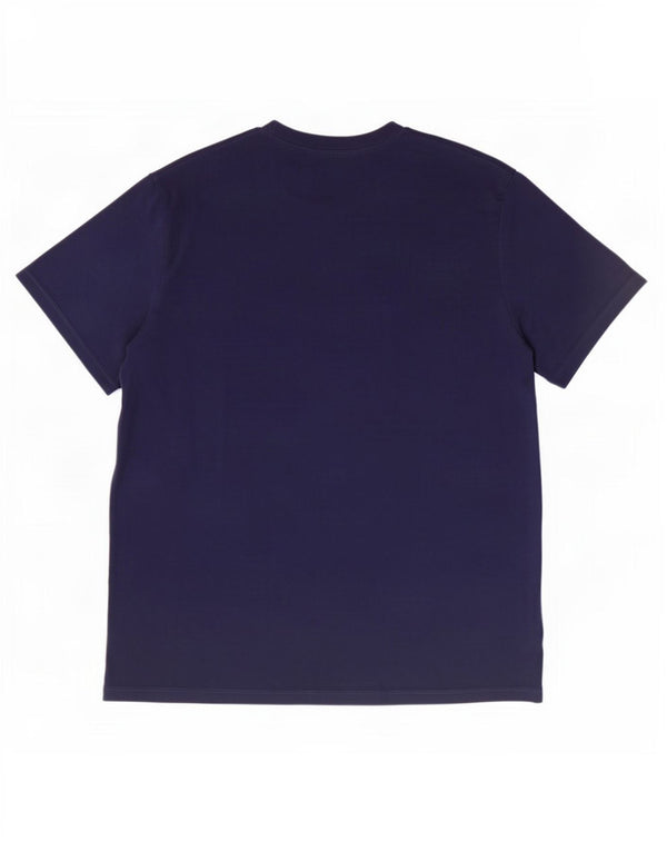 Adidas Herre grafisk T-shirt top XL marineblå bomuld