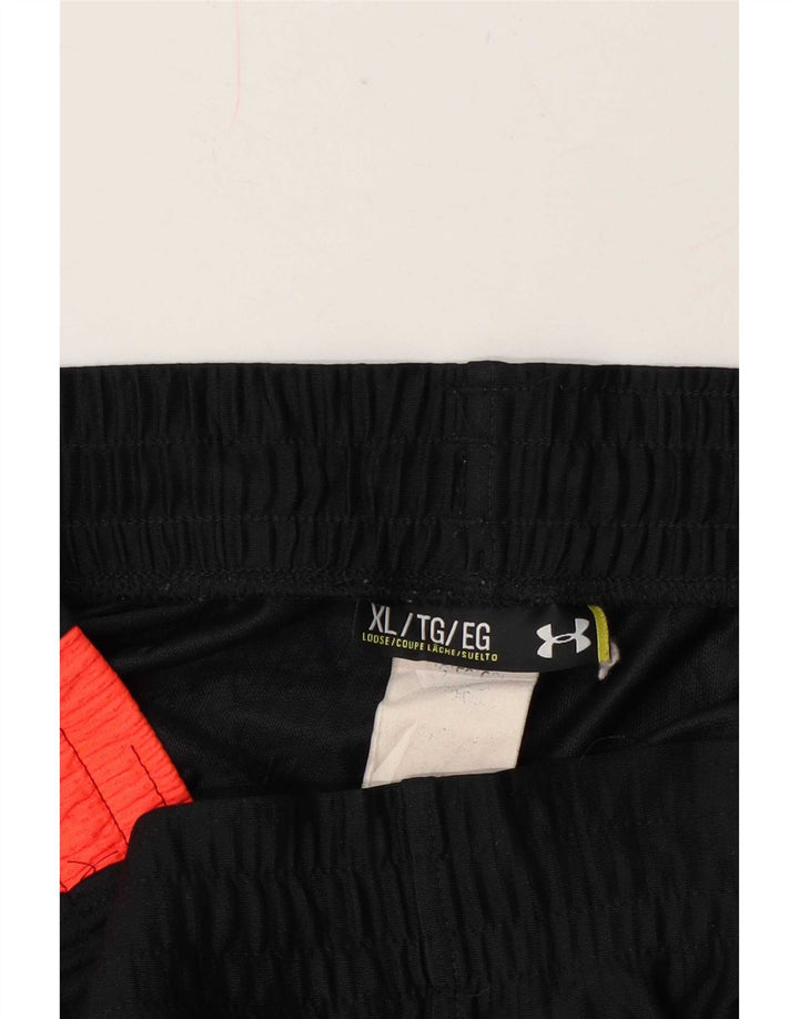 Under Armour Herre grafiske sportsshorts XL Sort Colourblock