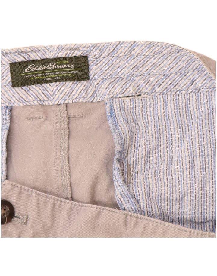Eddie Bauer Lige Capri-bukser til kvinder W32 L19 Grå
