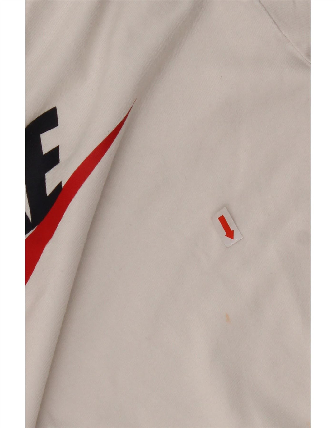 NIKE drenge grafisk t-shirt top 13-14 år hvid bomuld
