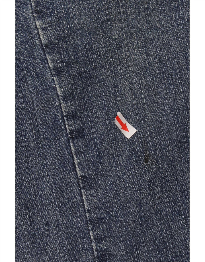 Calvin Klein Straight Jeans til mænd W34 L31 Blå Bomuld