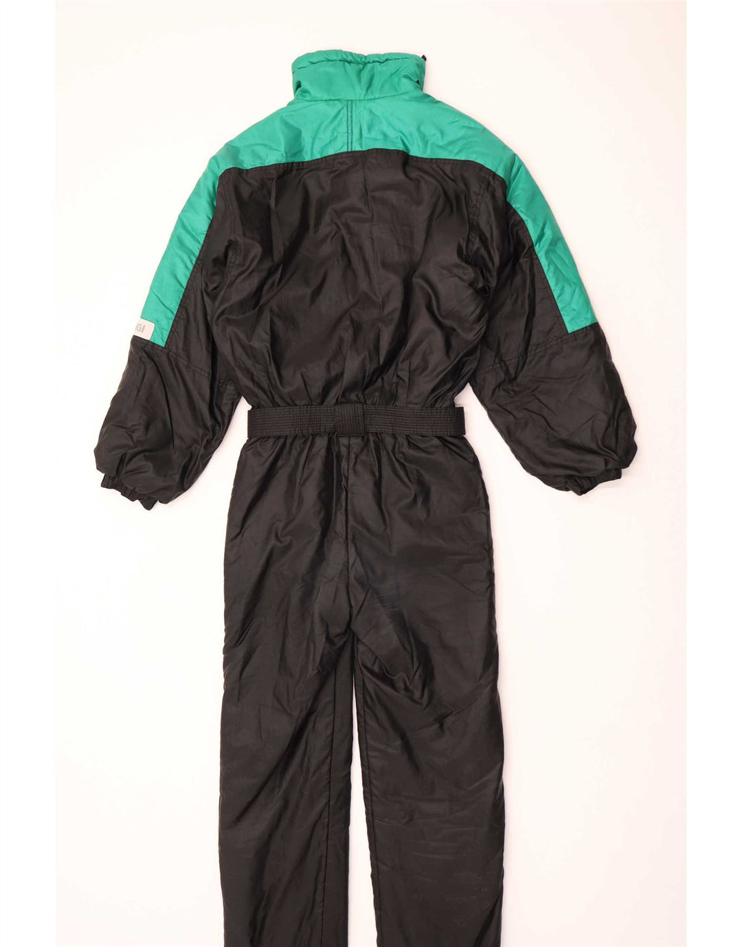 Brugi Herre Ski Jumpsuit UK 38 Medium Sort Colourblock Polyamid