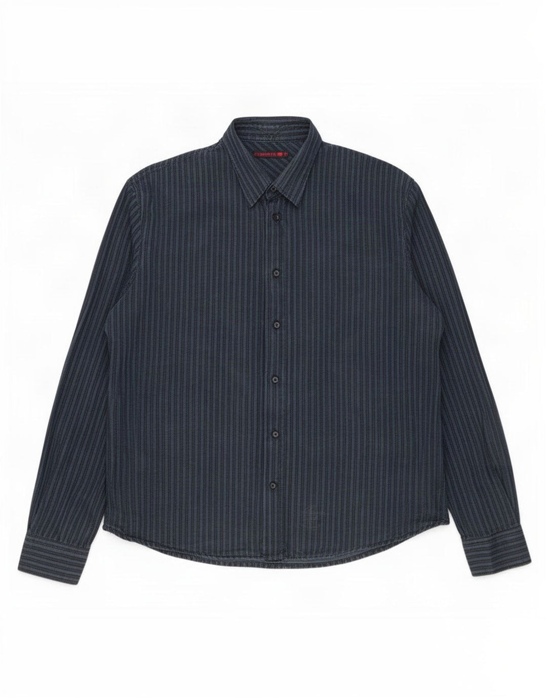 Levi's herreskjorte 2XL marineblå stribet bomuld