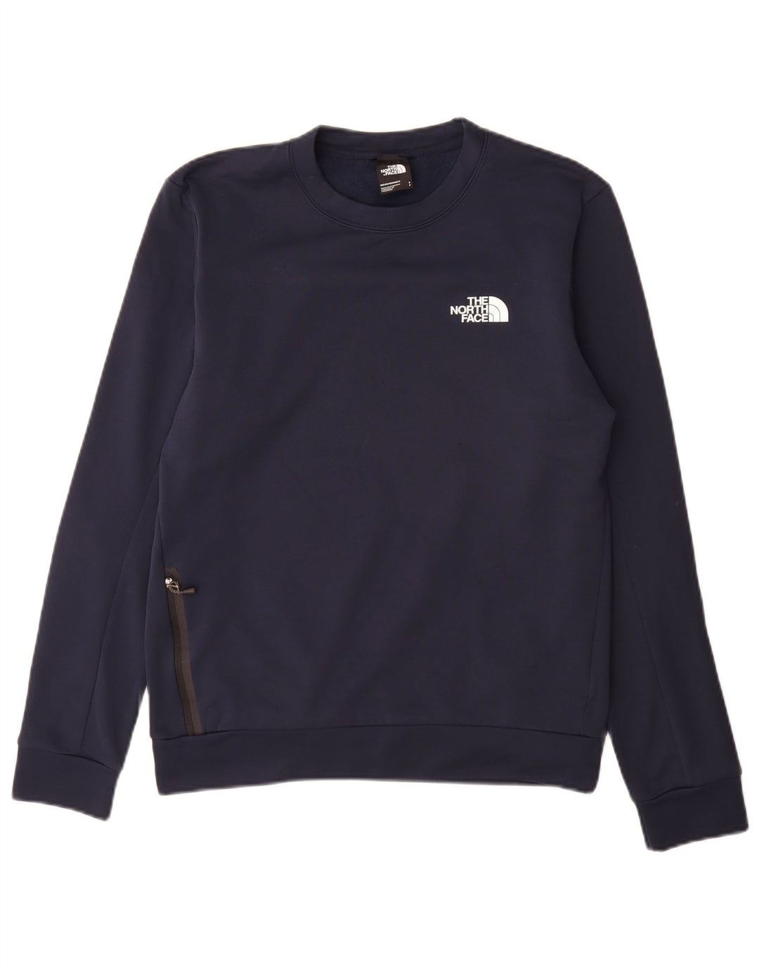 The North Face Herre Sweatshirt Jumper Small Navy Blue Polyester