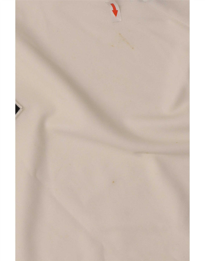 Lotto Herre Grafisk T-Shirt Top XL Hvid Colourblock Polyester