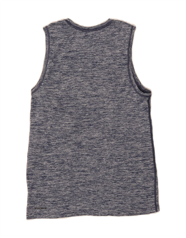 REEBOK Mens Vest Top Small Blue Polyester Vintage Reebok and Second-Hand Reebok from Messina Hembry 