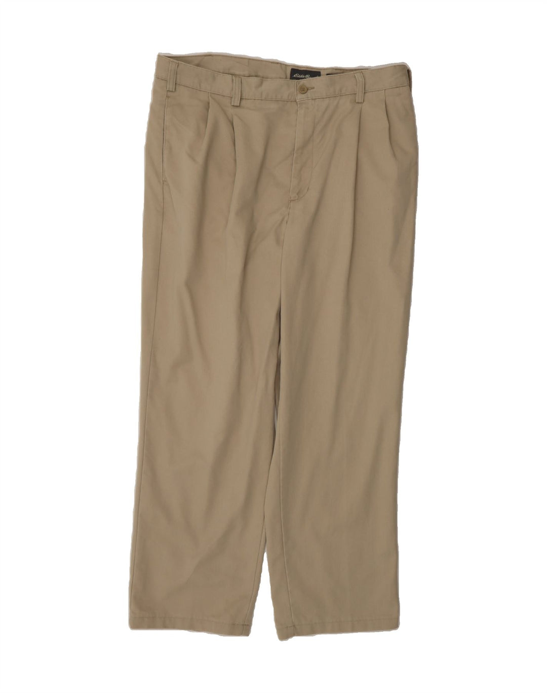 EDDIE BAUER Mens Classic Fit Chino Trousers W38 L30  Beige Vintage Eddie Bauer and Second-Hand Eddie Bauer from Messina Hembry 