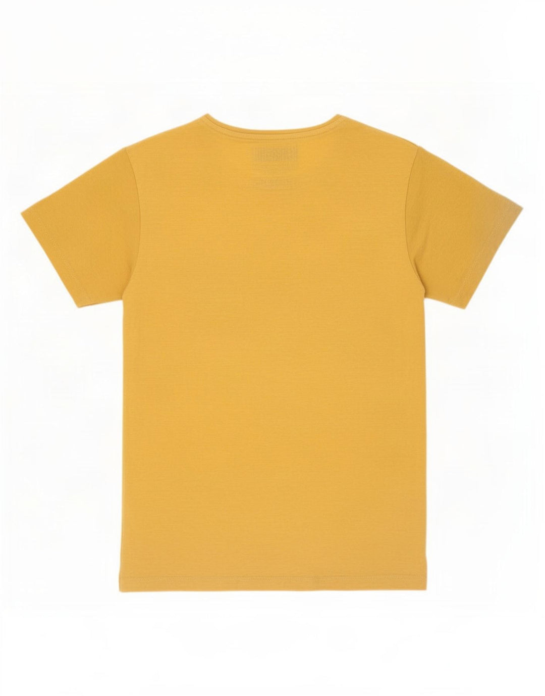 Jack & Jones Herre grafisk T-shirt Top Medium Gul Polyester