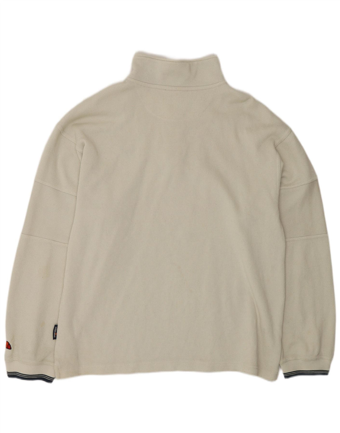 ELLESSE Sweatshirt med lynlås til mænd XL Grå bomuld