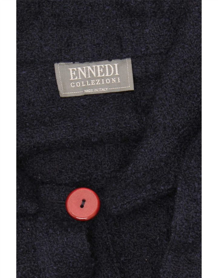 Ennedi Dame Poncho Coat One Size Marineblå