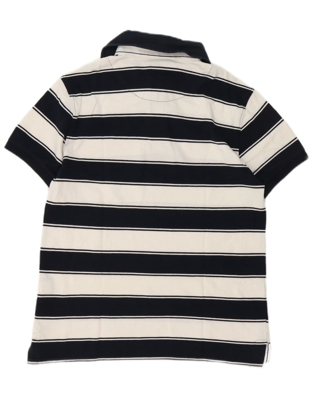 Slam herre polo shirt lille hvid stribet bomuld