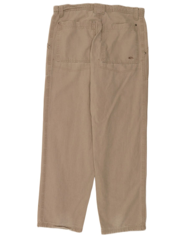 Quiksilver Herre Casual Bukser Medium W32 L32 Beige Bomuld