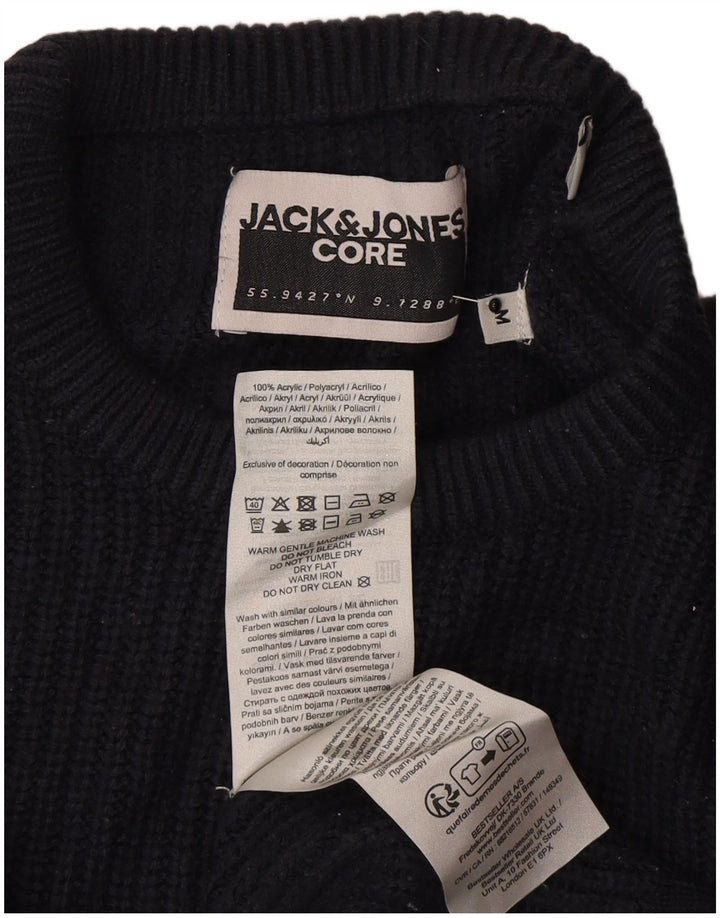 Jack & Jones Herre trøjetrøje med rund hals mellem marineblå akryl