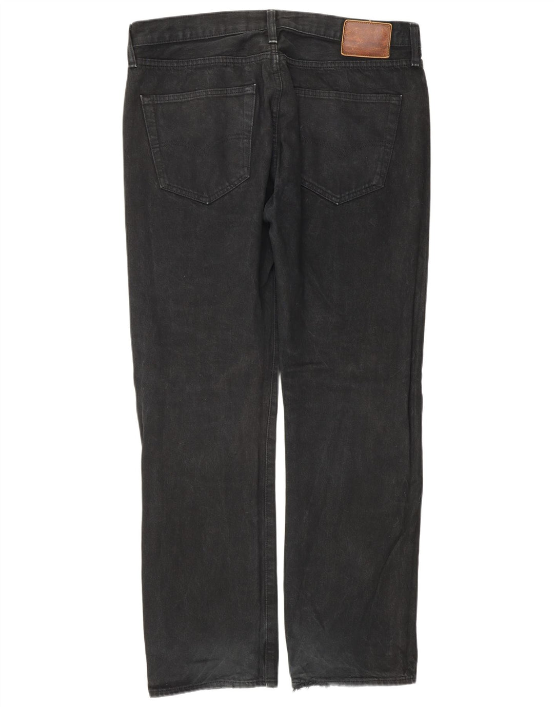 Levi's Straight Jeans til mænd W36 L32 sort bomuld