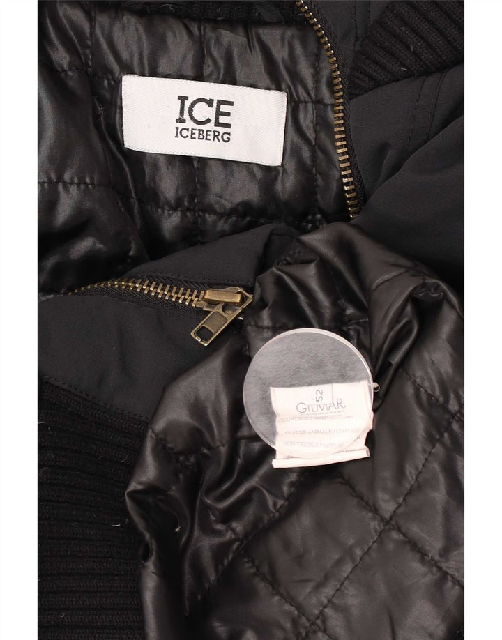 Iceberg Polstret Damejakke IT 52 2XL Sort