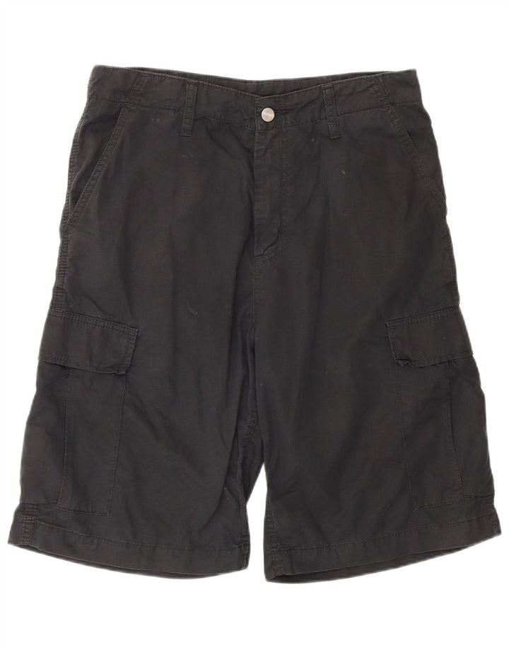 Carhartt Herre Cargo Shorts W29 Small Black Bomuld