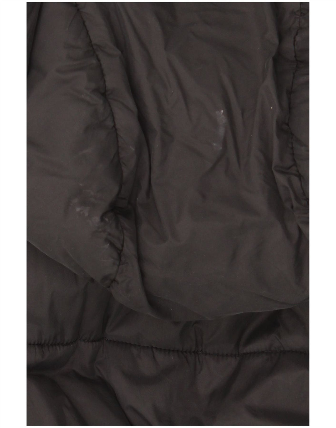Zara Dame Hætte Oversized Polstret Gilet UK 10 Small Black Polyester