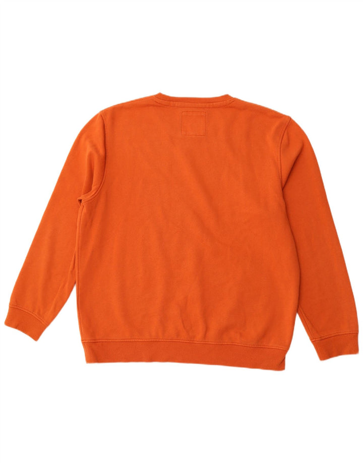 CREW TØJ Herre Sweatshirt Jumper 2XL Orange Bomuld