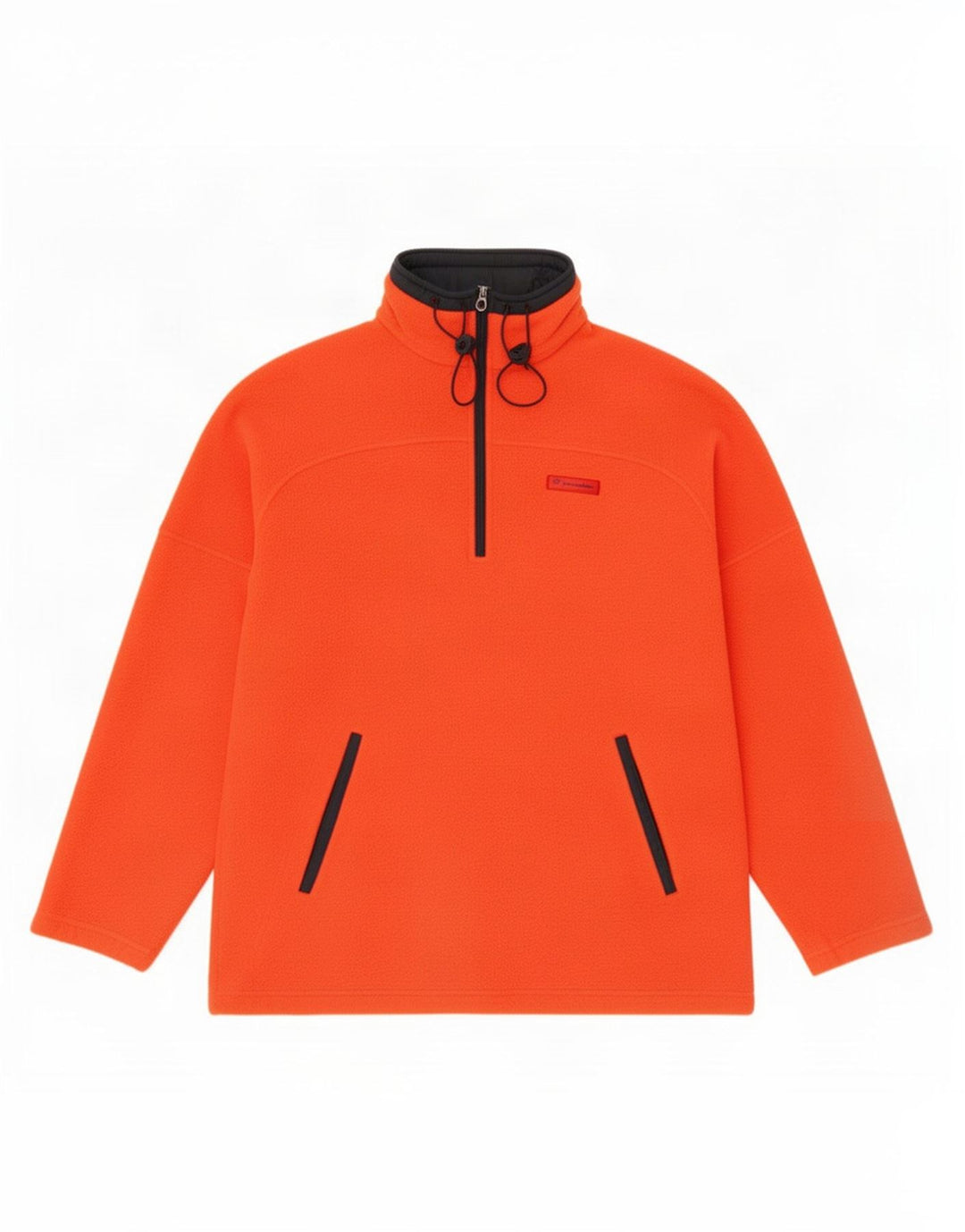 Champion Herre Fleece Jumper med lynlås XL Orange Polyester