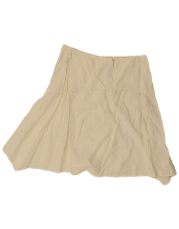 Sisley Dame Asymmetrisk Nederdel W30 Medium Gul