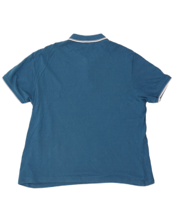 Ben Sherman herre poloshirt XL blå bomuld