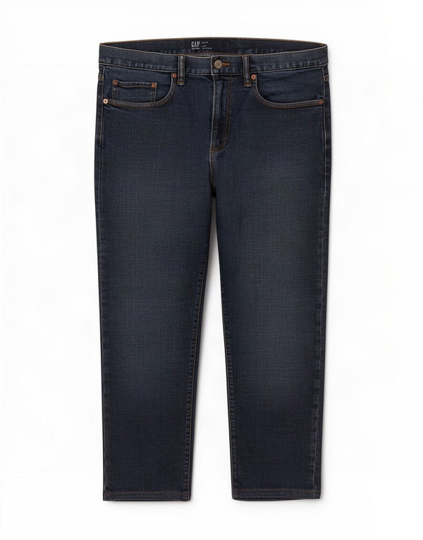 Gap Herre Slim Jeans W36 L27 Marineblå Bomuld