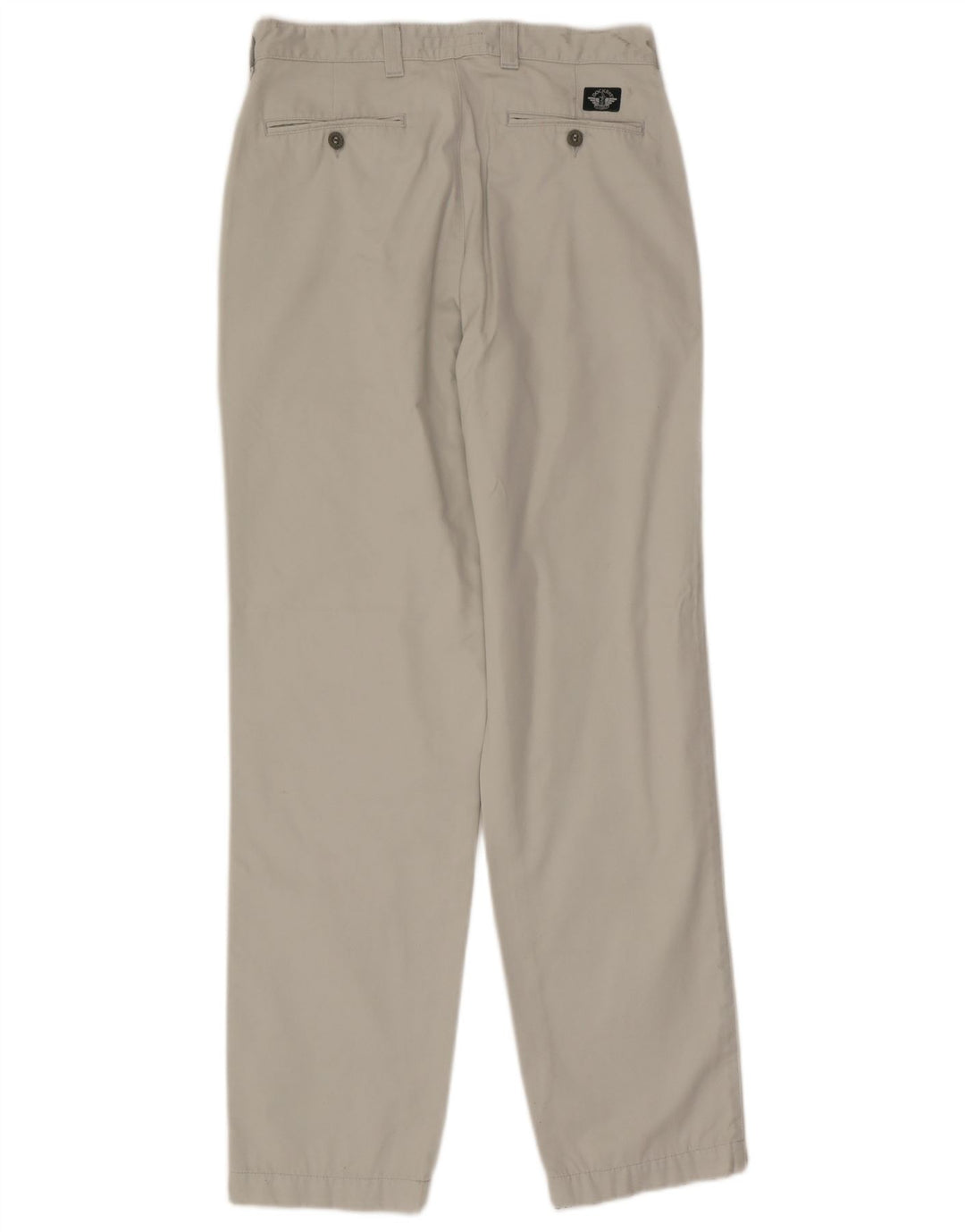 Dockers Herre Khakis Lige Chinobukser W32 L34 Grå