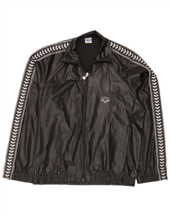 Arena Boys Grafisk Loose Fit Træningsdragt Topjakke 13-14 år Sort