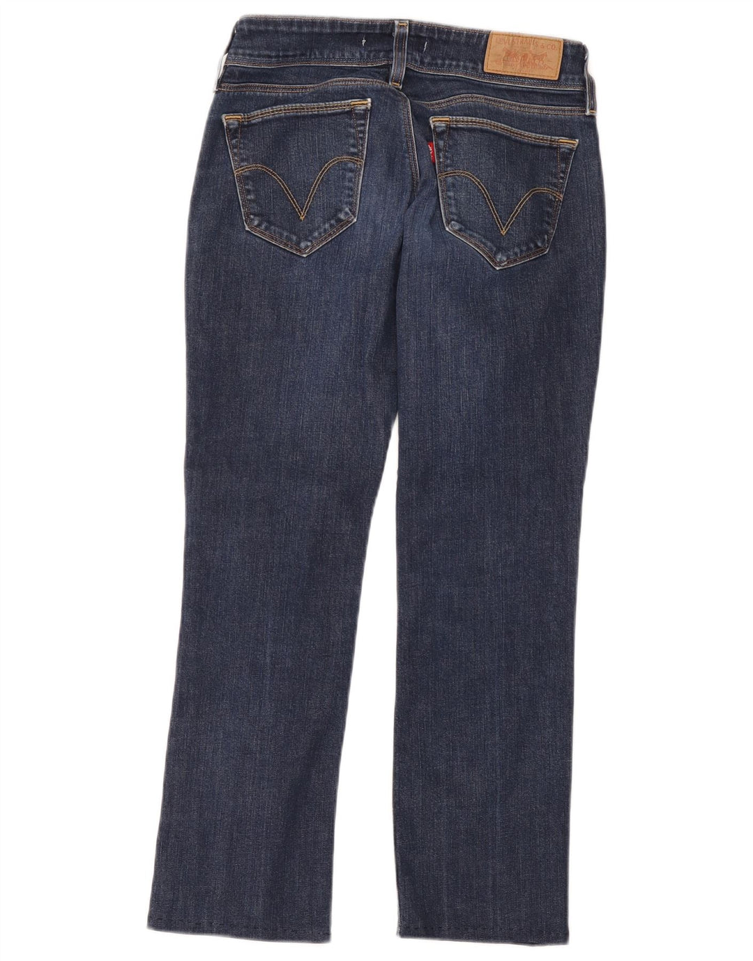 Levi's Dame 470 lige jeans W26 L26 Blå