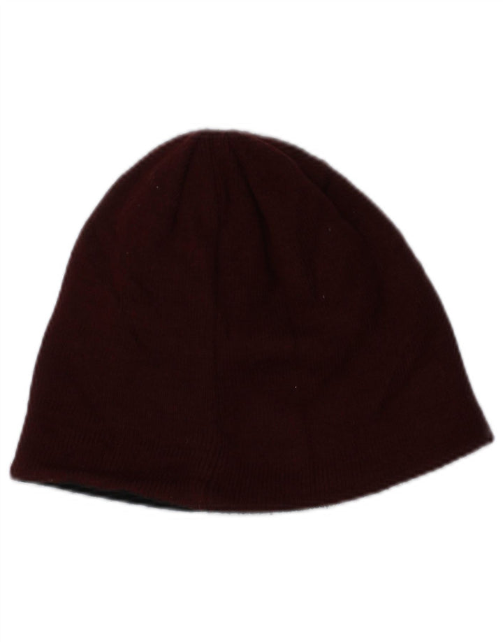 Calvin Klein Herre Beanie Hat One Size Burgundy Akryl