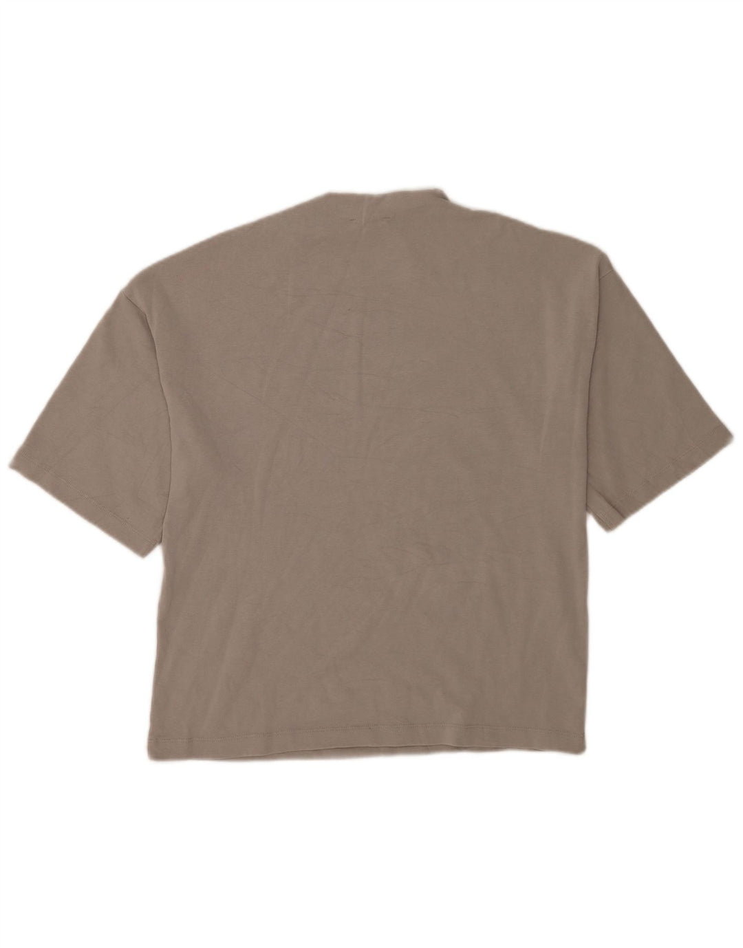 Zara Dame Oversized T-Shirt Top UK 10 Lille Grå