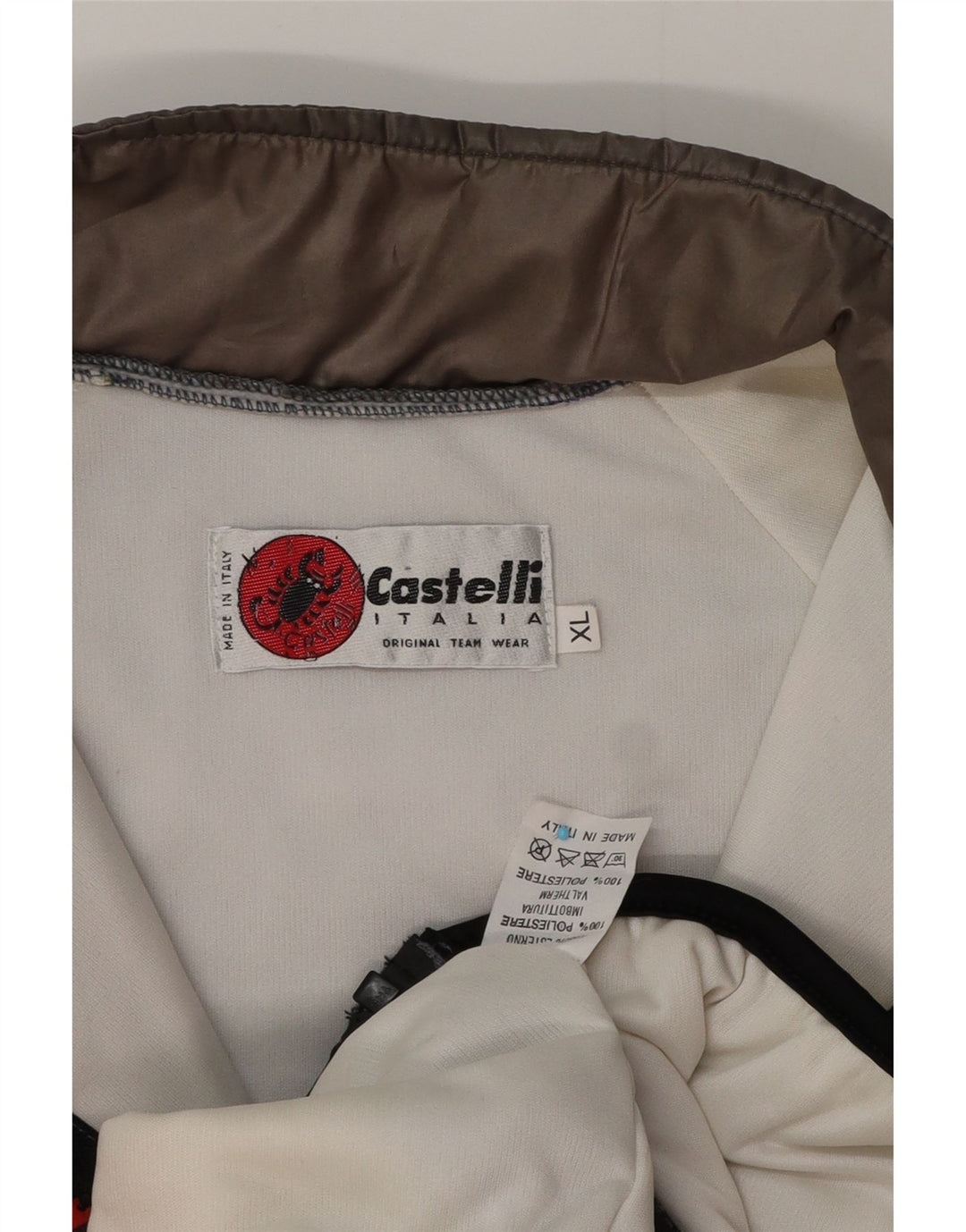 Castelli Herre grafisk træningsdragt Topjakke XL Flerfarvet Colourblock