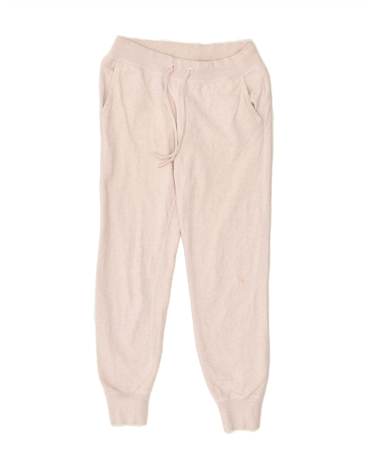 CONVERSE Womens Tracksuit Trousers Joggers UK 10 Small Pink Cotton | Vintage Converse | Thrift | Second-Hand Converse | Used Clothing | Messina Hembry 