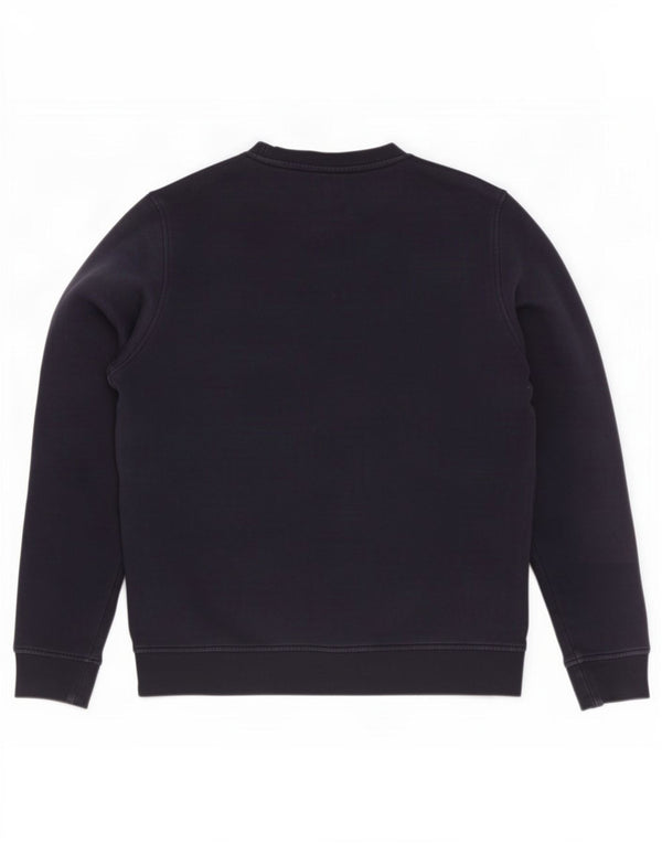 Lacoste Herre Sweatshirt Jumper Størrelse 4 Medium Navyblå Bomuld